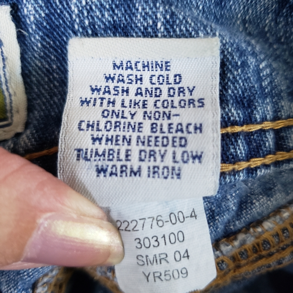Old Navy Brand Blue Jeans Lo Waist Shorts Size 6 - Picture 7 of 7